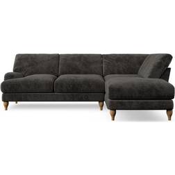 Dunelm Darwin Charcoal Sofa 276cm 4 Seater