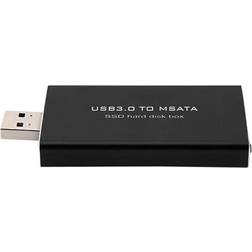 Fovore 5 Gbps USB 3.0 Til MSATA SSD Kabinett Harddisk Adapter M2 SSD