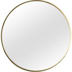 Melody Maison ‎MIR1220GLD WB LL Gold Wall Mirror 120cm