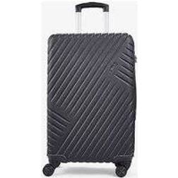 Rock Santiago Medium Suitcase - Black 66cm