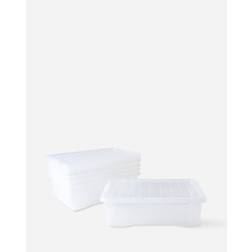 Wham Crystal Clear Storage Box 32L 5pcs