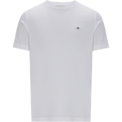 Gant Shield Short Sleeve T-shirt - White