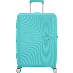 American Tourister SoundBox Medium Check in Expandable 67cm - Poolside Blue