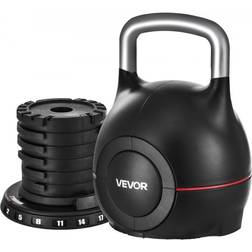 VEVOR Justerbar Kettlebell Med 7 Vægtniveauer