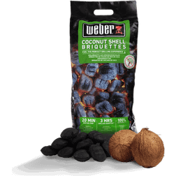 Weber Coconut Shells Briquettes 4kg