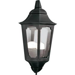 Elstead Lighting Parish Black Wall Flush Light 20cm