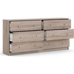 Tvilum May Oak Chest of Drawer 143.1x68.3cm