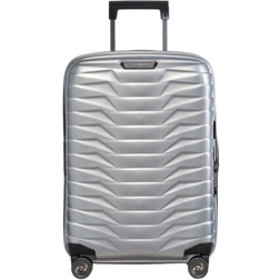 Samsonite Proxis Spinner Expandable Suitcase 55cm - Silver