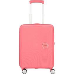 American Tourister Soundbox Spinner Expandable 55cm - Sun Kissed Coral