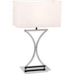 Endon Epalle White Table Lamp 58.5cm