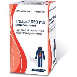 Nycomed Titralac 350mg 200 st Tablett
