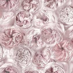 Grandeco Peony Flower Wallpaper Petal Pink