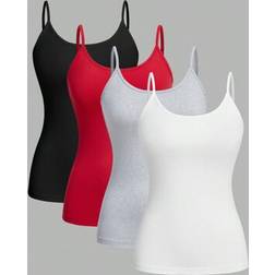 Shein Plus Size Women Casual Slim Fit Cami Tops - Summer