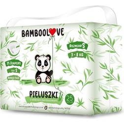 Bamboolove S Diapers with Bamboo Fiber 3-8kg 25 pcs