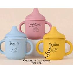 Shein Baby Personalized Silicone Sippy Cup