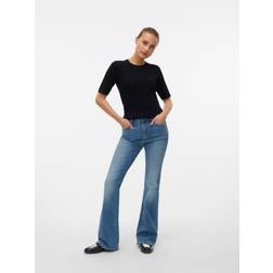 Vero Moda High Rise Flared Fit Jeans