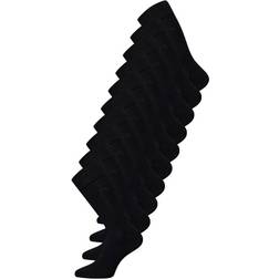 Claudio Bambus Strømper 10-pack - Black