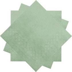 Shein Sage Green Beverage Napkins 20/40/80pcs