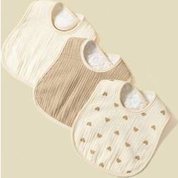 Shein Cotton U-Shape Bibs Set 5pcs