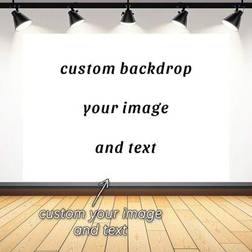 Shein Custom Image And Text Photography Backdrops
