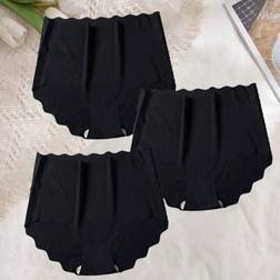 Shein 3 Pcs Scallop Traceless Panties - High Waist