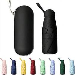Shein Compact Travel Umbrella Lightweight Portable - Storm-Resistant