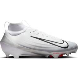 Nike Men's Vapor Pro 1 Molded Football Cleats 14 - White/Metallic Silver/Black/Summit White