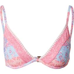 Hollister Bikinioverdel - Beige/Lyseblå/Lilla/Hvid