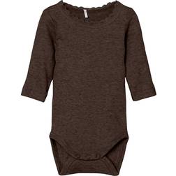 Name It Sparkdräkt Body Noos Stl 92 Fepojkar Långärmad - Brun