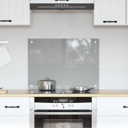vidaXL Kitchen Backsplash Light Grey 70x50x0.6 cm Splash Guard