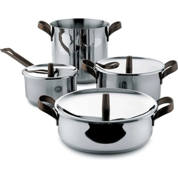 Alessi Edo Cookware Set with lid 7 Parts