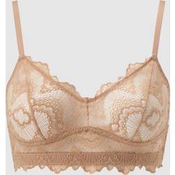 Understatement Lace Balconette - Warm Nude