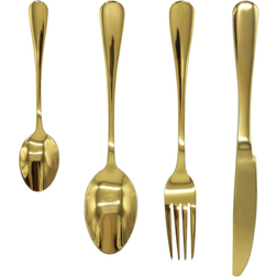 Symple Stuff Harrod Gold Cutlery Set 16pcs