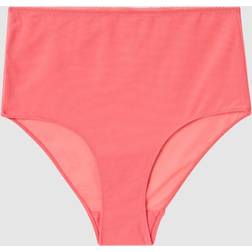 Understatement Mesh Highwaist Briefs - Coral