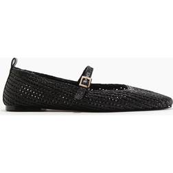 H&M Mary Janes I Strå - Svart