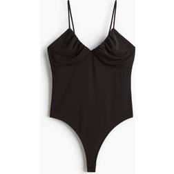 H&M Body Med Smala Axelband - Mörkbrun