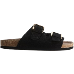 H&M Suede Sandals - Black