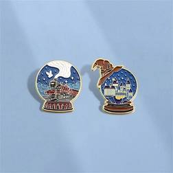 Shein Punk Magic Castle Enamel Pins Cartoon Backpack - Lapel Badge