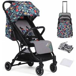 Shein Lightweight Compact Travel Stroller Baby Pushchair 5-Point Harness