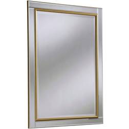 Yearn Mirrors Bevelled Gold Wall Mirror 66.4x91.4cm