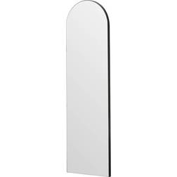 Yearn Mirrors Narrow Arch Black Wall Mirror 30x100cm