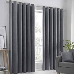 Fusion Strata Woven Eyelet Lined 117x137cm