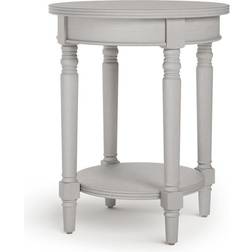 Dunelm Ariella Side Warm Stone Small Table 45cm