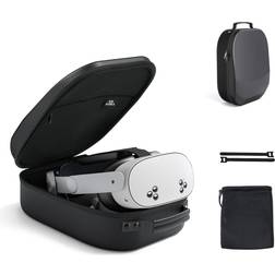 Aubika Hard Carrying Case for Meta/Oculus Quest 2 Black
