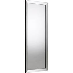 Julian Bowen Soprano Lean to Dress Silver Wall Mirror 70x170cm