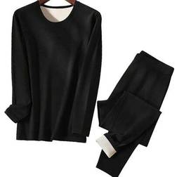 Shein Men's Thermal Underwear Set - Autumn/Winter Warm Clothes