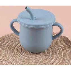 Shein Silicone Straw Cup For Infants 1pc