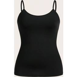 Shein Plus Size Women's Solid Color Camisole Tops - Plus Size