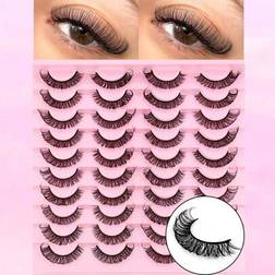 Shein False Eyelashes Russian Strip Lashes - 16mm