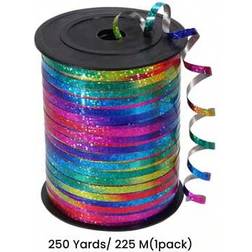 Shein 250 Yard Rainbow Curling Ribbon For Gift Wrapping